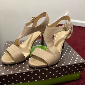 Kelly & Katie Tan Strappy Heels